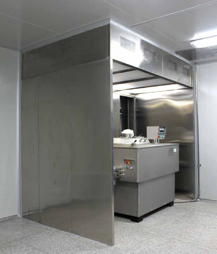 稱(chēng)量臺(tái)由工作區(qū),回風(fēng)箱體,風(fēng)機(jī)箱體,出風(fēng)箱體,外箱體,初效過(guò)濾器,排風(fēng)高效過(guò)濾器,壓差表,照明燈,可變風(fēng)量風(fēng)機(jī)組