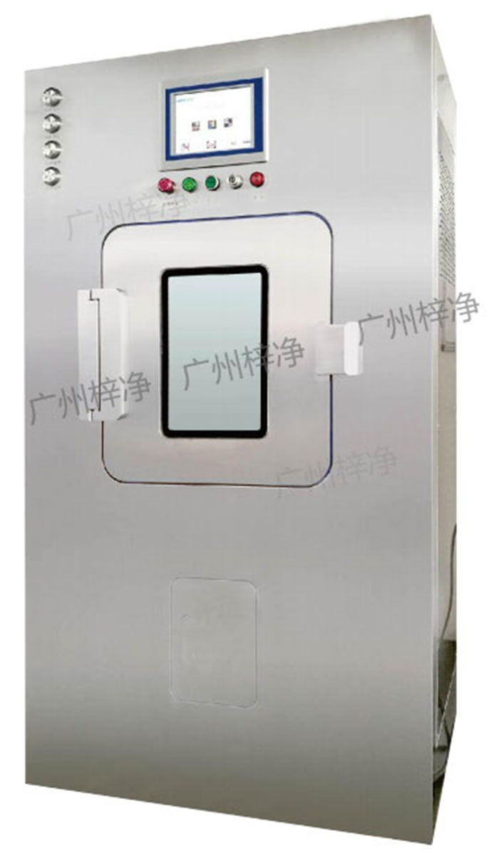 VHP滅菌傳遞窗采用專門的滅菌介質(zhì)給予系統(tǒng)使過氧化氫等離子體更均勻，達(dá)到滅菌效果。